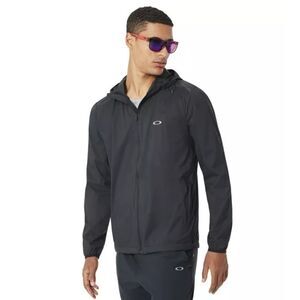 NWOT Oakley Men's Black Link Windbreaker Size XXL